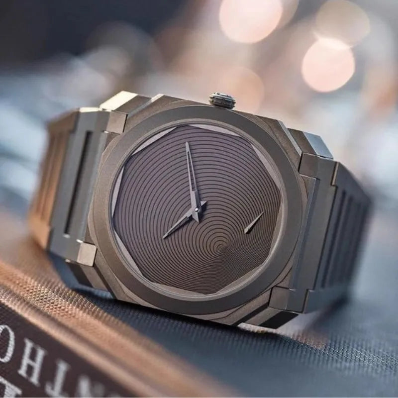 Square Man Watch Simple Luxury Casual Sports Date Weeks Waterproof Luminous Quartz Watches for Men Reloj Hombre