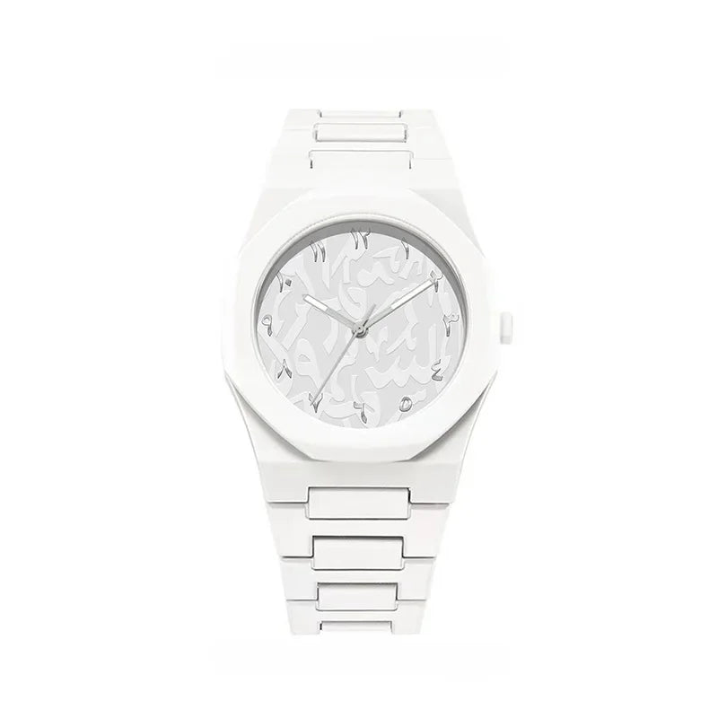 Hot Sale Mens Womens Simple Classic Watch Plastic Strap Quartz Watches Exquisite Business Round Dial Wristwatch Men Clock Gifts