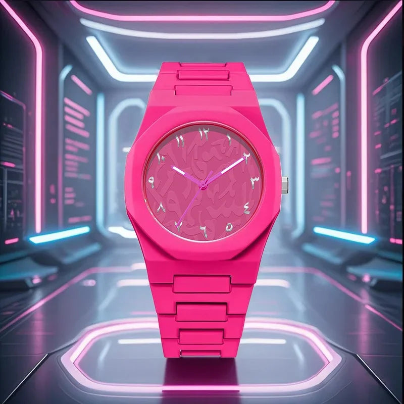 Hot Sale Mens Womens Simple Classic Watch Plastic Strap Quartz Watches Exquisite Business Round Dial Wristwatch Men Clock Gifts